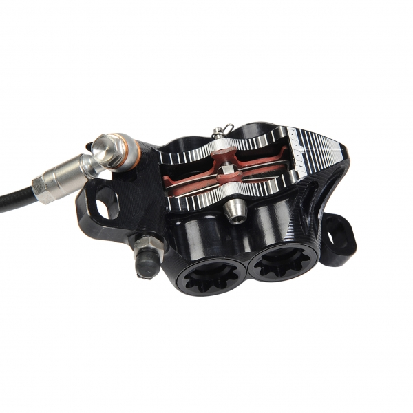 Frenos Hope Tech3 E4 Color Negro!! 4 Frenos Hope Tech3 E4 Color Negro!! - Imagen 2