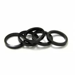 Espaciadores MSC Aluminio Negro - Endubikes -Bicicletas comercio 90095