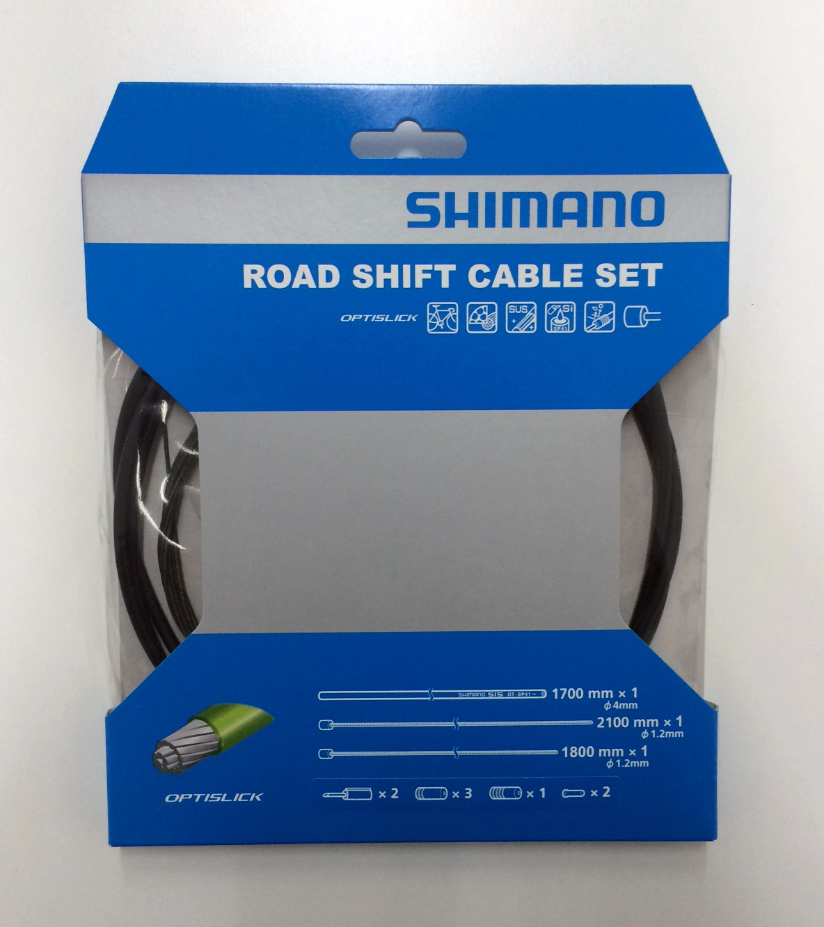 Cables De Cambio Shimano XT OPTISLICK - Endubikes 3 Cables De Cambio Shimano XT OPTISLICK - Endubikes