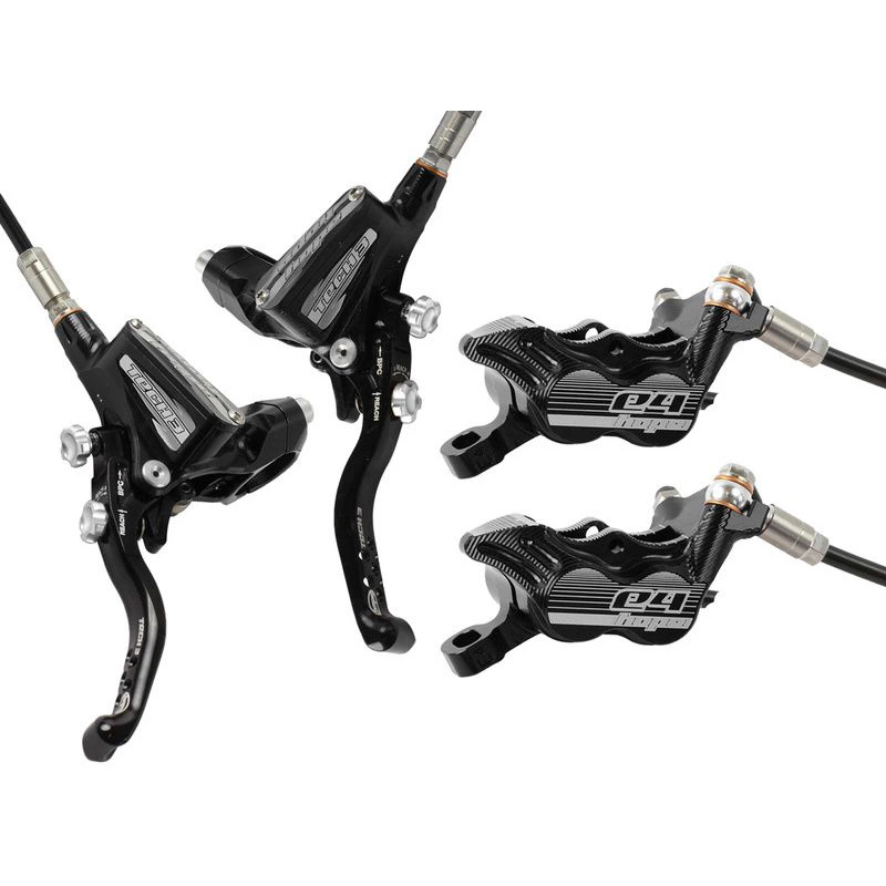 Frenos Hope Tech3 E4 Color Negro!! 3 Frenos Hope Tech3 E4 Color Negro!!