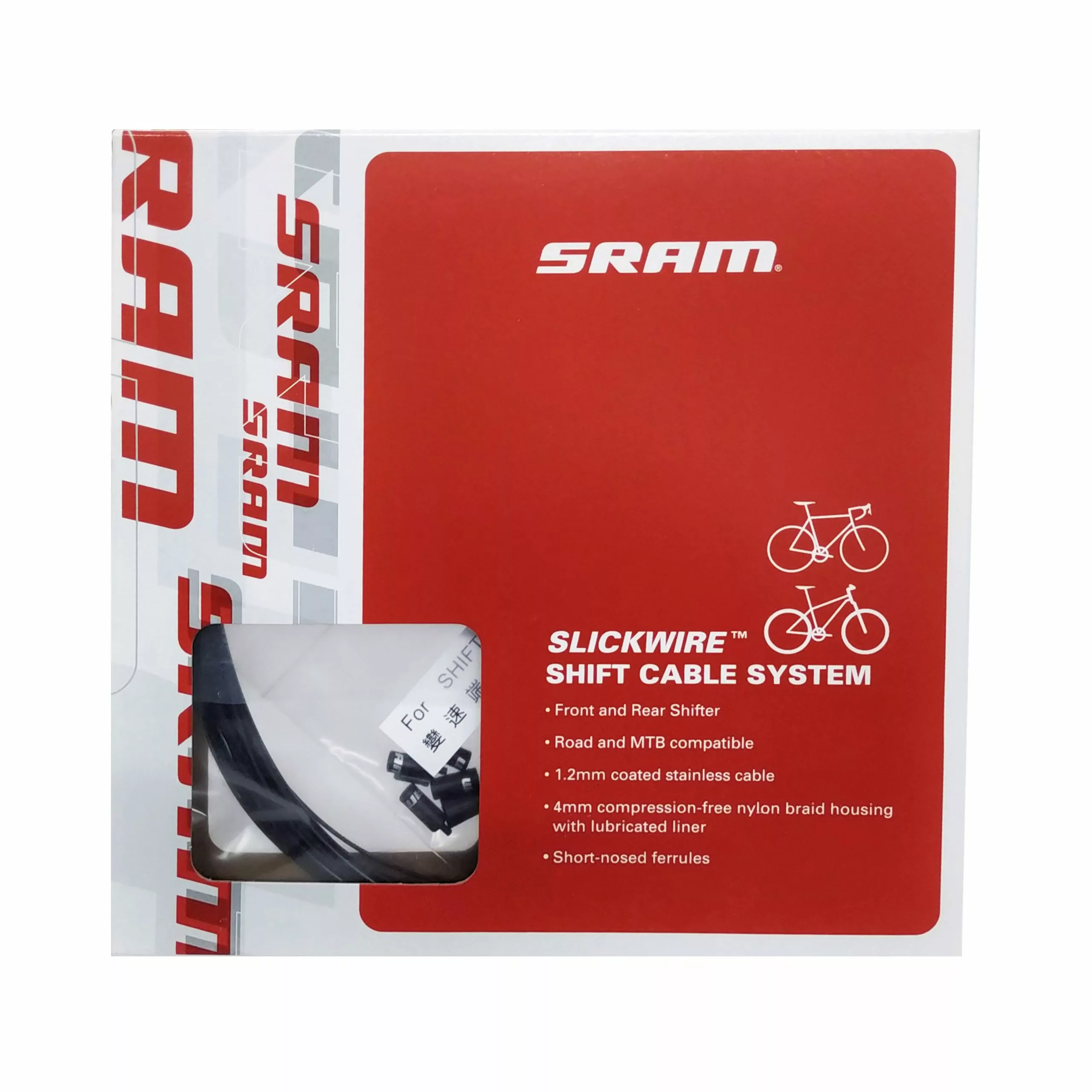 Kit Cables Y Fundas SRAM SlickWire - Endubikes 3 Kit Cables Y Fundas SRAM SlickWire - Endubikes