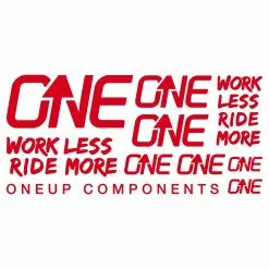 Nuevo Manillar OneUp Carbon De 35mm!! 13 Nuevo Manillar OneUp Carbon De 35mm!! -Bicicletas comercio OneUp Components Decal Red 966