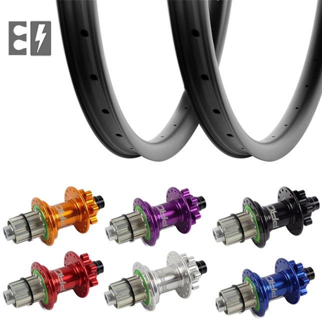 Ruedas A La Carta CW Carbono Ebike DH Con Hope Pro 4 - Endubikes 3 Ruedas A La Carta CW Carbono Ebike DH Con Hope Pro 4 - Endubikes