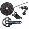 Grupo Shimano SLX 12V Con Cassette Sunrace 11-50!! -Bicicletas comercio SLX NEGRE