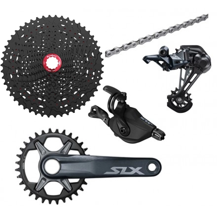 Grupo Shimano SLX 12V Con Cassette Sunrace 11-50!! 3 Grupo Shimano SLX 12V Con Cassette Sunrace 11-50!!