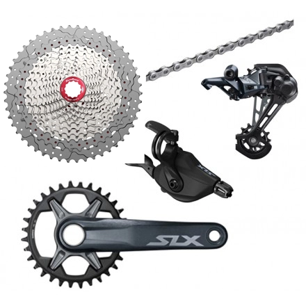 Grupo Shimano SLX 12V Con Cassette Sunrace 11-50!! 4 Grupo Shimano SLX 12V Con Cassette Sunrace 11-50!! - Imagen 2