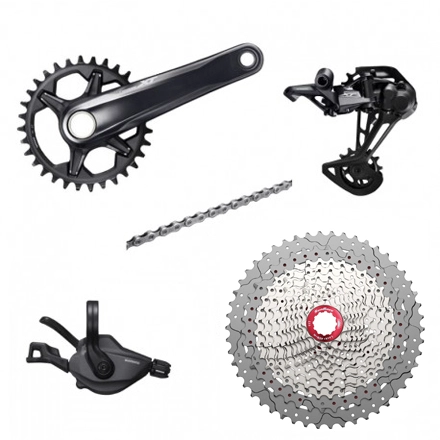 Grupo Shimano XT 12v M8100 Con Cassette Sunrace! 4 Grupo Shimano XT 12v M8100 Con Cassette Sunrace! - Imagen 2