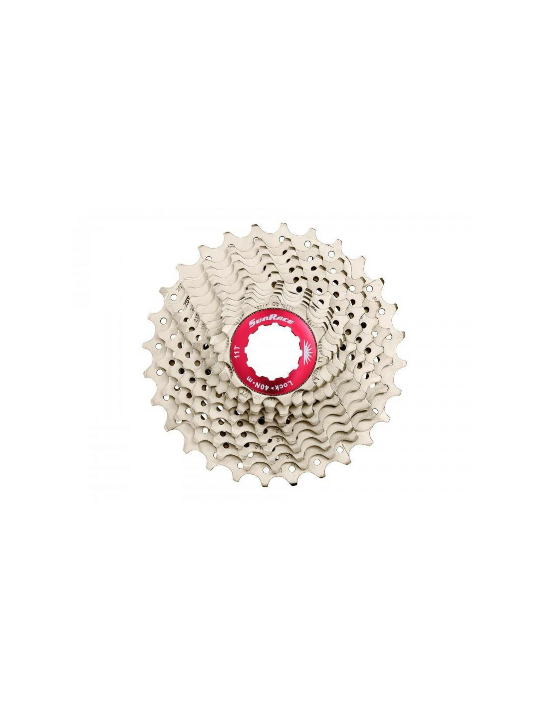 Cassette Sunrace Aluminio Metal Rojo 11V 3 Cassette Sunrace Aluminio Metal Rojo 11V