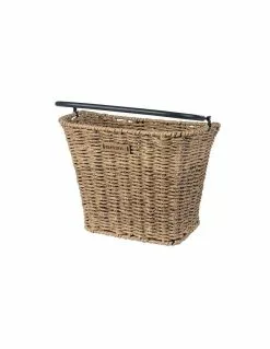 Cesta Con Asa Basil Bremmen Ratan Con Placa Adaptadora