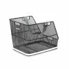 Cesto Trasero BASIL Class Malla Acero Con Correa Extraíble Negro Con Banda Reflectante 38x31x27 Cm 1 Cesto Trasero BASIL Class Malla Acero Con Correa Extraíble Negro Con Banda Reflectante 38x31x27 Cm -Bicicletas comercio cesta rt basil class p bolsa 40x24x21cm