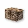 Cesto Delantero Basil Denton De Mimbre Marron Con Tapa -Bicicletas comercio cesto delantero basil denton de mimbre marron con tapa