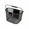 Cesto Delantero Klickfix Mini M Malla Negro 29X20X19 2 Cesto Delantero Klickfix Mini M Malla Negro 29X20X19 -Bicicletas comercio cesto delantero klickfix mini m malla negro 29x20x19