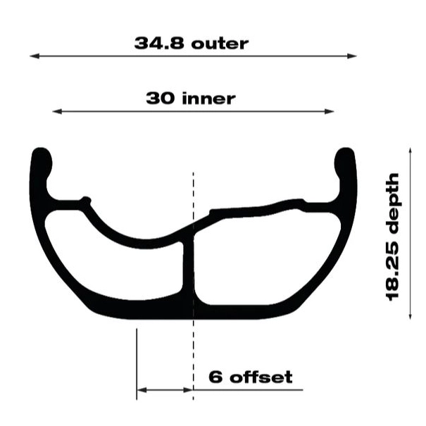 Llantas 29" WTB HTZ TCS 2.0 I30 5 Llantas 29" WTB HTZ TCS 2.0 I30 - Imagen 3