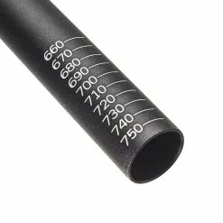 Renthal Fatbar Lite Aluminio Negro - Endubikes -Bicicletas comercio lite