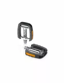 Pedales XLC PD-C08 Confort Eje Cromo