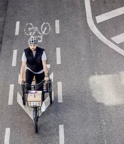 Triciclo Eléctrico MONTY NUKE 24 -Bicicletas comercio triciclos empresas reparto monty